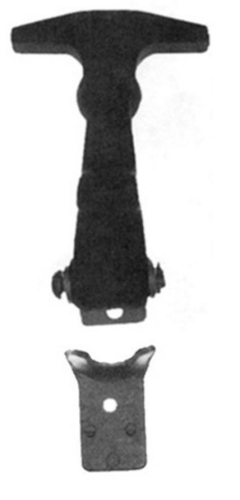 Buyers - Buyers Easy Grip with Bracket - 4in. - WJ195