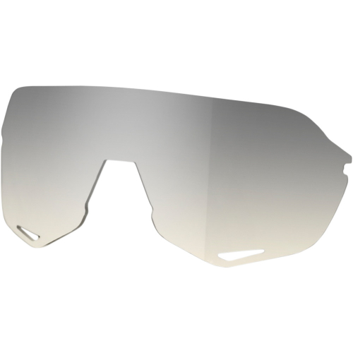 100% - 100% Replacement Lens for S2 Sunglasses - Yellow Silver Mirror - 69029-00009 - Light Yellow Silver Mirror