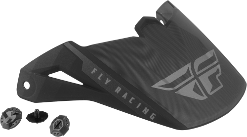 Fly Racing - Fly Racing Visor for Kinetic Drift Helmets - Black/Charcoal - F73-88201