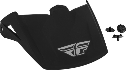 Fly Racing - Fly Racing Visor for Elite Vigilant Helmets - Matte Black - F73-88140
