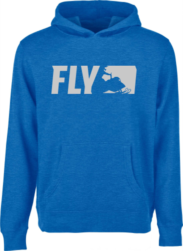 Fly Racing - Fly Racing Fly Primary Youth Hoodie - 354-0167YM - Royal - Medium