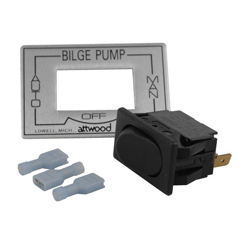 Attwood Marine - Attwood 3-Way Auto/Off/Manual Bilge Pump Switch