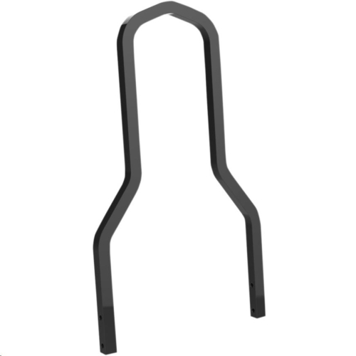 Khrome Werks - Khrome Werks Square Sissy Bars - 10.14h  x 8.75w - Black - KW262801