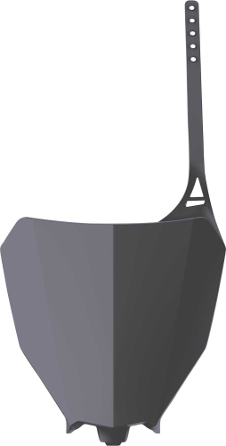 Polisport - Polisport Restyle Front Number Plate - Nardo Gray - 8666300003