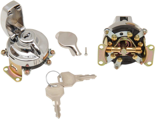 Drag Specialties - Drag Specialties Five-Terminal Ignition Switch - 272097-BC118