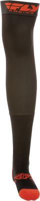 Fly Racing - Fly Racing Knee Brace Moto Socks - 48-1626 - Black/Red - Sm-Md