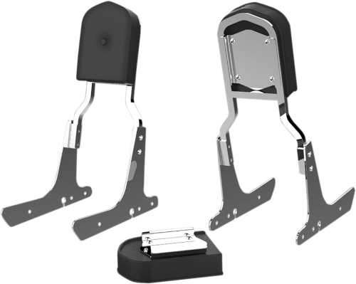 Khrome Werks - Khrome Werks Mini Low Boy Mini Sissy Bar Pad - Pillow - 265592