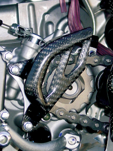 LightSpeed - LightSpeed Carbon Fiber Front Sprocket Cover - 154-00390