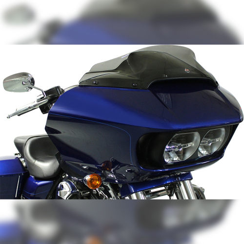 Klock Werks - Klock Werks Sport Flare Windshield - 6in. - Dark Smoke - KWW-01-0402