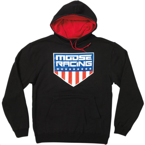 Moose Racing - Moose Racing Honorable Hoodie - 3050-5155 - Black - Medium