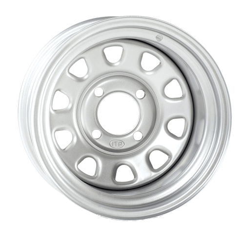 ITP - ITP Delta Steel Wheel - 12x7 - 2+5 Offset - 4/4 - Silver - D12R440