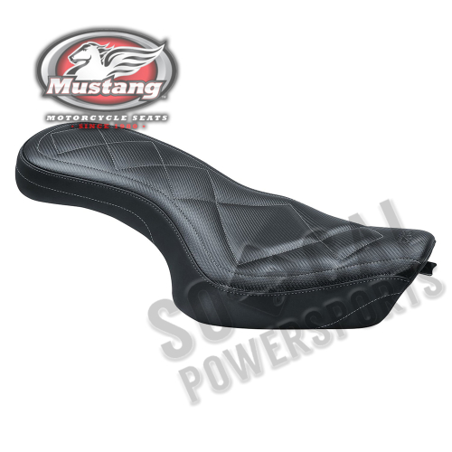 Mustang - Mustang Super Tripper Seat - Carbon - 75238