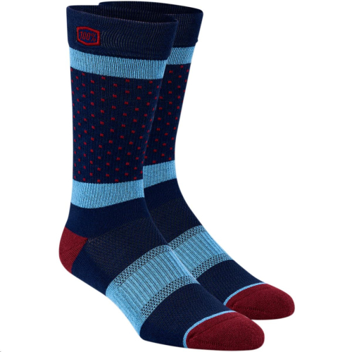 100% - 100% Casual Socks - 24019-015-18 - Opposition Blue - Lg-XL