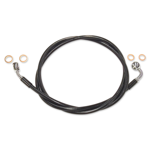 Magnum - Magnum Black Coated XR Stainless Front Brakeline Kit - 45in. Total Length - SBC060154