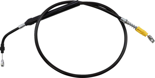 LA Choppers - LA Choppers Midnight Braided Clutch Cable - 12in.-14in. Ape Hangers - LA-8058C13M