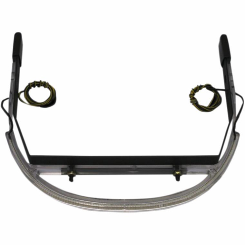 Custom Dynamics - Custom Dynamics 180mm V-Rod Rear LED Turn Signal Kit - Amber LED w/ Clear Lens - HDV180AC