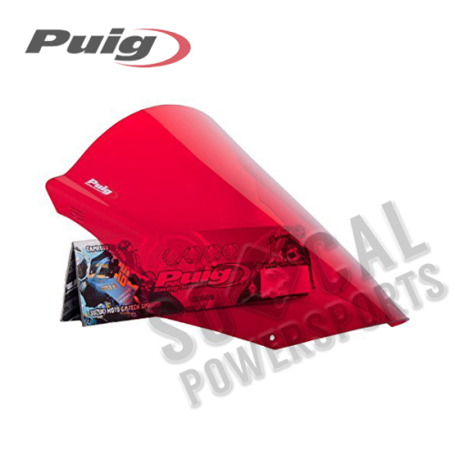 PUIG - PUIG Racing Windscreen - Red - 4931R