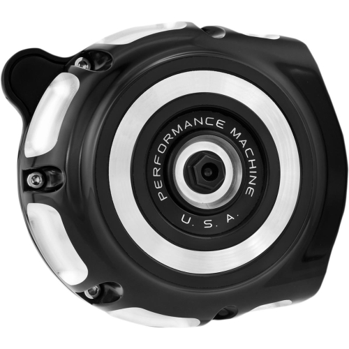 Performance Machine - Performance Machine Vintage Air Cleaner - Contrast Cut - 0206-2133-BM