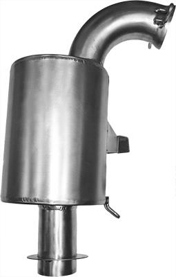 Speed Shop Inc - Speed Shop Inc Performance Titanium Muffler - 12-301T