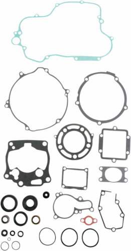 Moose Racing - Moose Racing Complete Gasket Kit with Oil Seals - 811427MSE