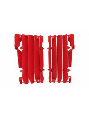 Polisport - Polisport Radiator Louvers - Red - 8454400001