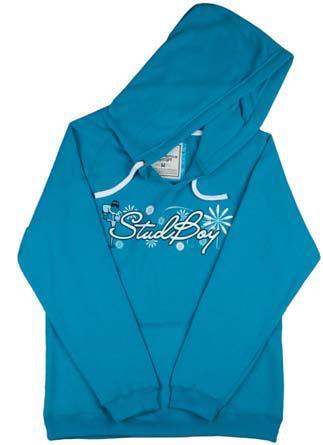 Stud Boy - Stud Boy Girls Hoodie - 2518-01 - Blue - Large
