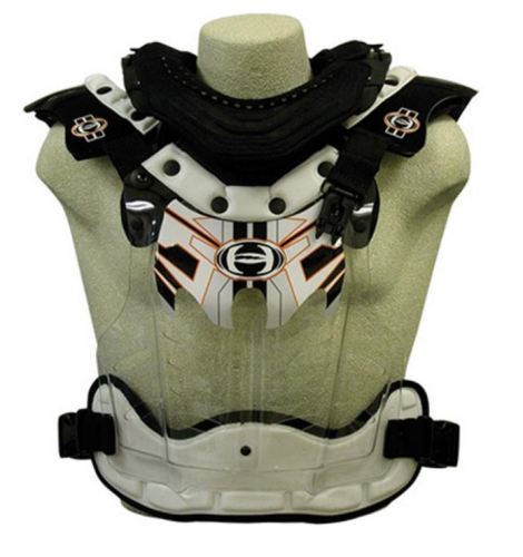 HRP Sports - HRP Sports Flak-Jak 1000LT Roost Deflector - 1025-O-LT-11 - Orange - Medium