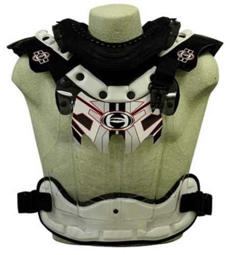 HRP Sports - HRP Sports Flak-Jak 1000LT Roost Deflector - 1004-R-LT-11 - Red - X-Large