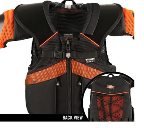 Tekrider - Tekrider Off-Road Rally Sport Tekvest - TVRS2402 - Black - X-Small