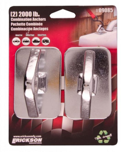 Erickson - Erickson Stake Pocket/Anchor Combo Pack - Pair - 09085