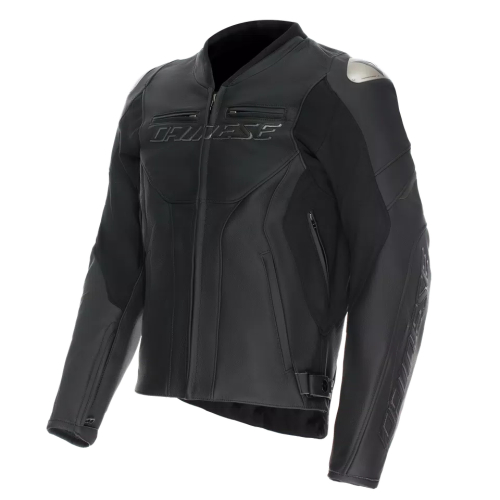 Dainese - Dainese Racing 5 Leather Jacket - 2015300031-691-52 - Black/Black/Black - 52