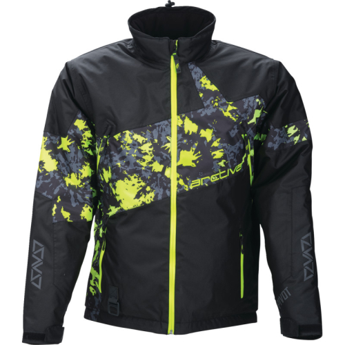 Arctiva - Arctiva Pivot 7 Jacket - 3120-2144 - Camo Black/Hi-Viz - Small