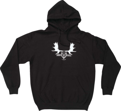 Moose Racing - Moose Racing Mud Euro Hoodie - 3050-6967 - Black - X-Large