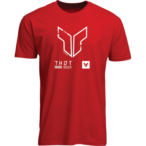 Thor - Thor Trax T-Shirt - 3030-24559 - Red - Small