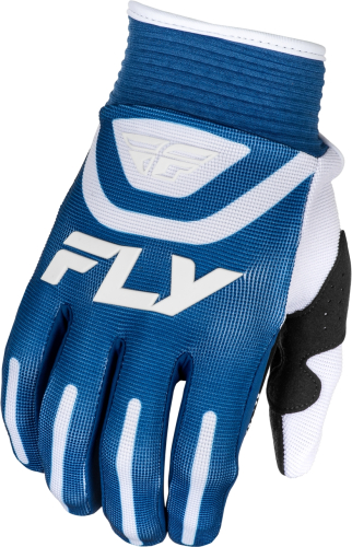 Fly Racing - Fly Racing F-16 Youth Gloves - 378-913YL - Dark Blue/White - Large