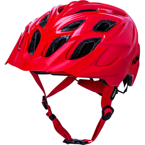 Kali Protectives - Kali Protectives Chakra Solo Solid Helmet - 0221222116 - Red - Sm-Md