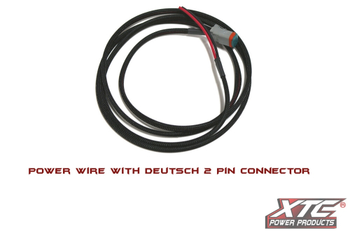 XTC Power Products - XTC Power Products Power Wire To Deustch Connector - DT-CABLE-14-6