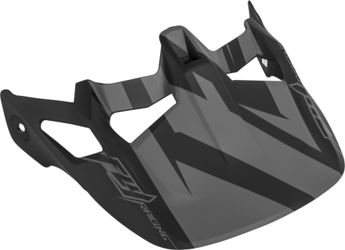 Fly Racing - Fly Racing Visor for Werx Rival Helmets - Matte Black/Coal - 73-92804