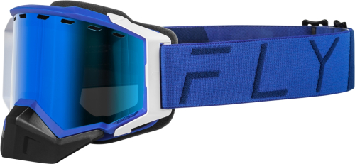Fly Racing - Fly Racing Zone Pro Snow Goggles - FLB-24ZP8 - Blue/Blue Mirror Lens - OSFM