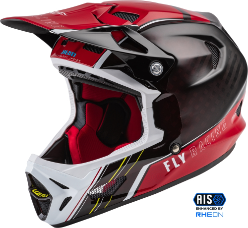 Fly Racing - Fly Racing Werx-R Helmet - 73-9226XS - Red/Red Carbon - X-Small