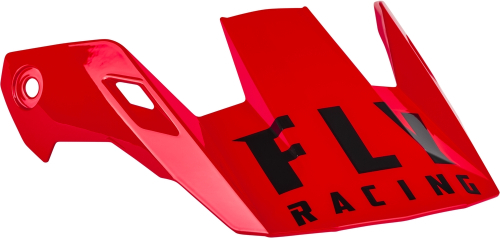 Fly Racing - Fly Racing Visor for Rayce Youth Helmets - Red/Black - 73-91158Y