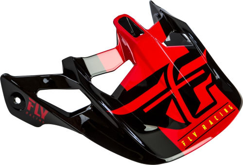 Fly Racing - Fly Racing Visor for Werx Imprint Helmets - Red/Black - FL04-08-VISOR