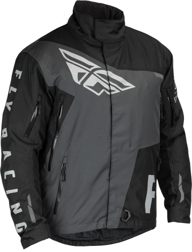 Fly Racing - Fly Racing SNX Pro Jacket - 470-5400M - Black/Gray - Medium