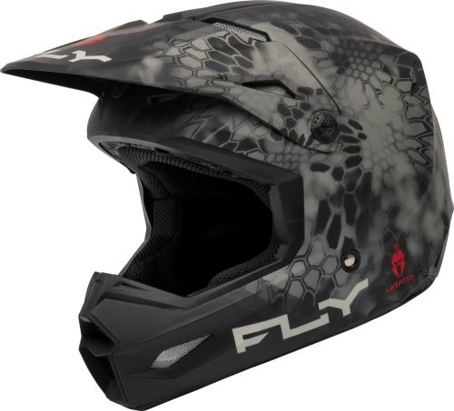 Fly Racing - Fly Racing Kinetic SE Kryptek Helmet - F73-8659L - Matte Moss Gray/Black - Large