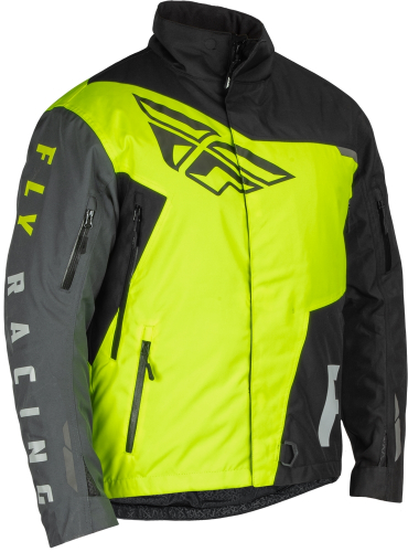Fly Racing - Fly Racing SNX Pro Jacket - 470-5403M - Black/Hi-Vis - Medium