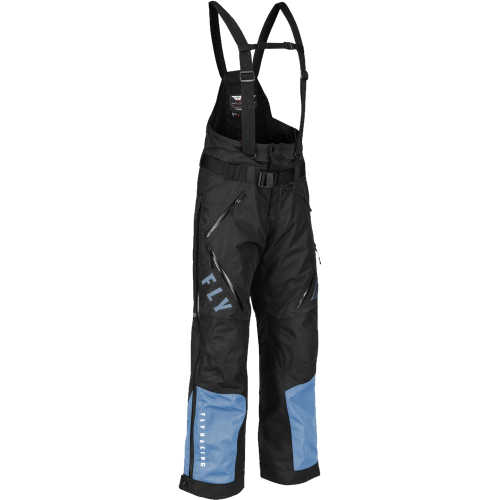 Fly Racing - Fly Racing Racing Carbon Womens Bib - 470-4506XS - Black/Blue - X-Small
