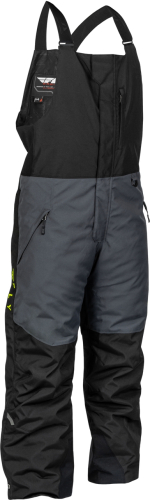 Fly Racing - Fly Racing Outpost Bib - 470-6502S - Black/Gray/Hi-Vis - Small