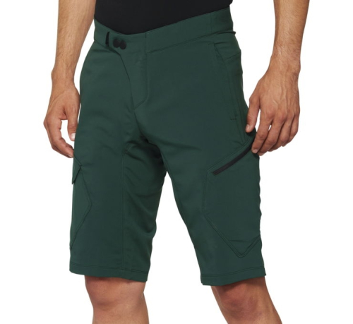 100% - 100% Ridecamp Shorts - 40029-00015 - Forest Green - 30