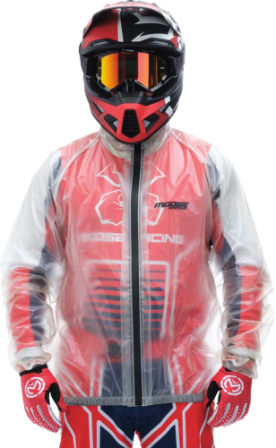 Moose Racing - Moose Racing Clear Rain Jacket - 2854-0373 - Clear - Large