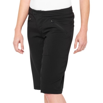 100% - 100% Ridecamp Womens Shorts - 40037-00003 - Black - X-Large